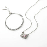 Swan Grace™ – Ensemble Élégance Bracelet & Collier