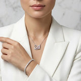 Swan Grace™ – Ensemble Élégance Bracelet & Collier