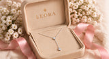 Collier Y dans son écrin LEORA