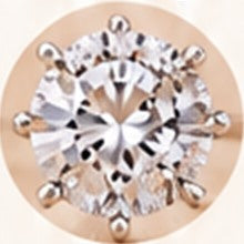 Bague Diamantine, pierre centrale et anneau entrelacé serti