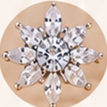 Bague Étoile Royale, motif en forme d'étoile