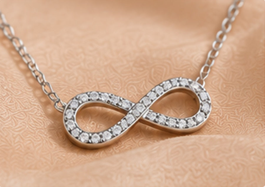 Collier L'Infini d'Azur, pendentif infini