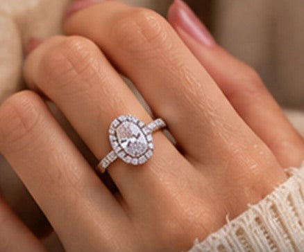 Bague Lumière portée au quotidien
