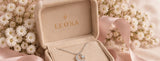 Collier Lune & Étoile dans son écrin LEORA