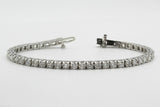 Bracelet Tennis en argent 925 serti de zircons - vue 1