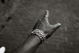 Bracelet chaîne gourmette en argent 925 - vue 2